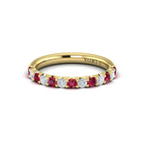 18 KT Yellow Gold Vlora Color Band