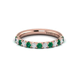 18 KT Rose Gold Vlora Color Band