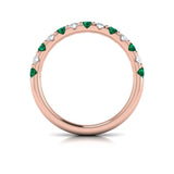 18 KT Rose Gold Vlora Color Band