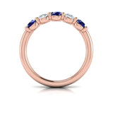 14 KT Rose Gold Vlora Color Band