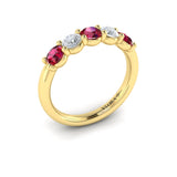 18 KT Yellow Gold Vlora Color Band