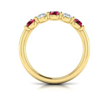 18 KT Yellow Gold Vlora Color Band