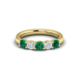 14 KT Yellow Gold Vlora Color Band