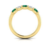 14 KT Yellow Gold Vlora Color Band