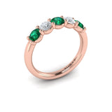 18 KT Rose Gold Vlora Color Band