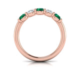 18 KT Rose Gold Vlora Color Band