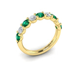 14 KT Yellow Gold Vlora Color Band