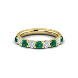 14 KT Yellow Gold Vlora Color Band