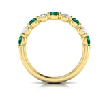 14 KT Yellow Gold Vlora Color Band