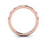 14 KT Rose Gold Vlora Color Band