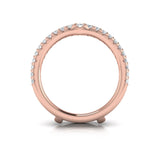 14 KT Rose Gold Vlora Ring Enhancer Band