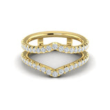 14 KT Yellow Gold Vlora Ring Enhancer Band