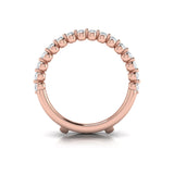 14 KT Rose Gold Vlora Ring Enhancer Band