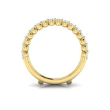 18 KT Yellow Gold Vlora Ring Enhancer Band