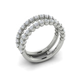 Platinum Vlora Ring Enhancer Band