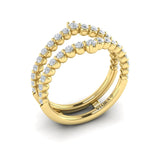 14 KT Yellow Gold Vlora Ring Enhancer Band