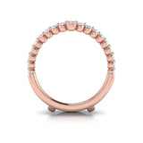 18 KT Rose Gold Vlora Ring Enhancer Band