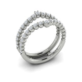 Platinum Vlora Ring Enhancer Band