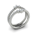 Platinum Vlora Ring Enhancer Band