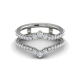 Platinum Vlora Ring Enhancer Band