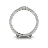 Platinum Vlora Ring Enhancer Band
