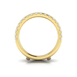 18 KT Yellow Gold Vlora Ring Enhancer Band