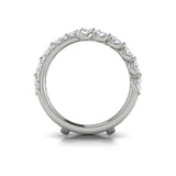 14 KT White Gold Vlora Ring Enhancer Band