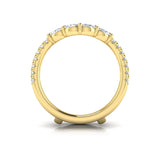 14 KT Yellow Gold Vlora Ring Enhancer Band