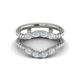 Platinum Vlora Ring Enhancer Band