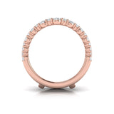 18 KT Rose Gold Vlora Ring Enhancer Band