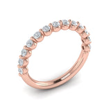 14 KT Rose Gold Diamond Ring