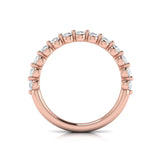 14 KT Rose Gold Diamond Ring
