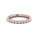 14 KT Rose Gold Diamond Ring
