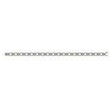 Interlocking Open Circle and Vlora Star Bracelet with Diamonds