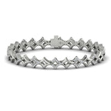 Open Vlora Star Bracelet with Diamonds
