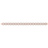 Diamond Open Honeycomb Link Bracelet