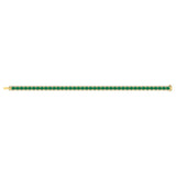 Diamond and Emerald Bracelet