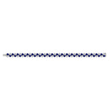 Diamond and Sapphire Bracelet