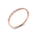 Diamond Open Link Bangle