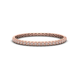 Diamond Tufted Vlora Star Hinged Bangle