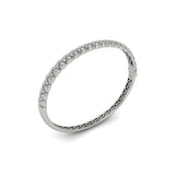 Diamond Tufted Vlora Star Hinged Bangle