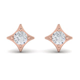 Diamond Vlora Star Stud Earrings