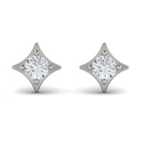 Diamond Vlora Star Stud Earrings