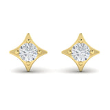 Diamond Vlora Star Stud Earrings