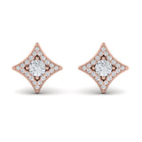 Diamond Vlora Star Stud Earrings