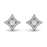 Diamond Vlora Star Stud Earrings