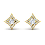 Diamond Vlora Star Stud Earrings