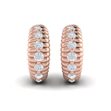 Sea Urchin Huggie Earrings