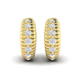 Sea Urchin Huggie Earrings