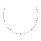 Multi Diamond Vlora Star Necklace